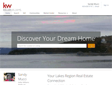 Tablet Screenshot of lakesregionhomefinder.com
